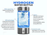 Portable Electric Hydrogen Water Bottle Silver V1142-OBA1005007231624750