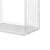 Doll Display Box House Room Dollhouse Cabinet Storage Case Transparent with Magnetic Door V1294-YM0901-3117230120711