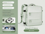 Multi-Compartment Travel Backpack with Shoe Storage and Wet-Dry Separation V888-ELOSUNG10939