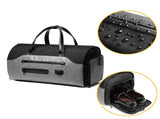 Men's Black Waterproof Multi-Functional Travel Duffel Bag - Foldable Short Trip Gym Bag with Shoe V888-ELOSUNG15019