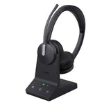 Yealink WH64 Dual UC DECT Wireless Headset, DECT & Bluetooth Wireless Technology,3-Mic Noise V1202-V2-IPY-WH64-D-UC