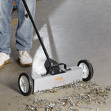 Rolling Magnetic Sweeper with Wheels, Push-Type Magnetic Pick Up Large Magnet Pickup Lawn V952-TLSCXQSQT1845AO8ZV0