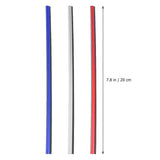 Worgeous 10 Pcs Auto Accessories Interior Car Vent Decoration Strip Blue V1189-LWWAL-20260327-03384