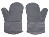 7Pcs/Set Oven Heat Insulation Gloves Cooking Finger Grip Insulation Mat for Kitchen Outdoor V1294-YM0901-3118210144411