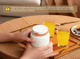 Personal Juicer, Insulated Juicing Cup, 80W High Power, Type-C Rechargeable, Shakes and Smoothies V1107-122-68972-BLK