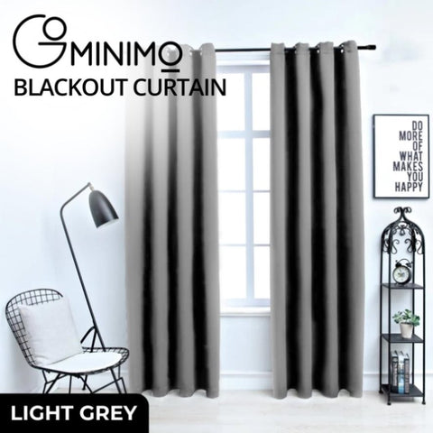 GOMINIMO Blackout Window Curtains for Thermal Insulated Room V227-3720402128083