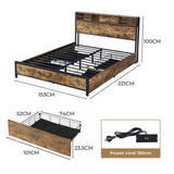 Levede bed frame queen BF1063-Q
