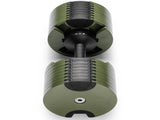 Powertrain Eon Dial Up 45KG Adjustable Dumbbell - Green DMB-B14-045-GN-1