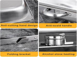 Chafing Dish Buffet Food Warmer 11L V957-SDCHCHSN3165S