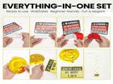 Retirement Party Decorations with Humorous Slogans, Enduring Thick Paper, Retired Banner Hanging V1369-AZ3-W-12105