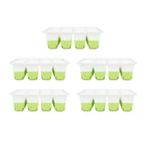 5 Pcs Plant Starting Tray Silicone Reusable Pop Out Cells Indoor Plant Germination Tray for V1294-YM0901-3111250039511