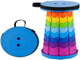 Outdoor Folding Stool - Telescopic Stool - Camping Stool - Folding Stool - Collapsible Stool V1188-MS101-01939-1