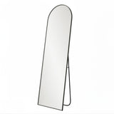 Yezi 165X60CM Full Length Mirror Wall Mounted Mirror Black DECO1036-165-BK