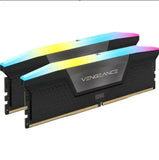 Corsair Vengeance RGB 16GB DDR5 DRAM 5200MT/s CL40 Memory Kit Black V1202-V2-MECMD5-CMH16GX5M2B5200C40