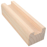 Light Yellow Wood Full Length Mirror Support Minimalist Design Home Decor V1192-AZ-W-27343
