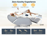 Livemor 4D Massage Chair Recliner - Full Body SL-Track Zero Gravity with AI Body Scan, Deep Tissue MASCHR-4D-1AIR-GRBG