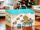 DIY Screw Assembly Building Blocks Set for Kids Ages 3-6 Creative Educational Toy with Wrench and V1341-ZY-8T7NY9HN-490PCS