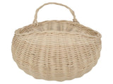 Wall Hanging Rattan Basket Multifunctional Wall Mounted Woven Storage Basket for Home Beige V1294-YM3117220247011-0421