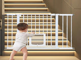 Alston 76cm Tall Baby Pet Security Gate Safety Adjustable Width with Cat Door for House Doorways V985-CATDOORGATE