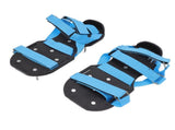 Lawn Aerator Shoes Garden Scarifier Shoes Soil Aeration Spike Shoes for Patio Yard Grassland Blue V1294-YM0718-3111220248511