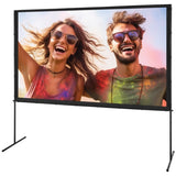 VEVOR Projector Screen with Stand, 100 inch 16:9 4K 1080 HD Outdoor Movie Screen with Stand, V952-TYPM20ZJSPJ1L6YJBV0