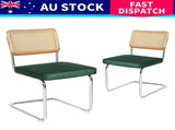 Levede 8xRattan Chair Dining Chairs CH1108-2-GNX4