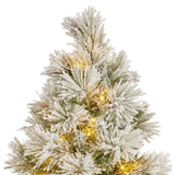 61cm Majestic Snow Prelit Tabletop Christmas Tree 112_OPMS2P