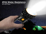 Solar Flashlight - Solar LED Flashlight - USB Rechargeable Solar Flashlight - Emergency Flashlight V1188-MS-313-0830