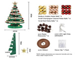 Jingle Jollys Paper Christmas Tree 87CM w/ Star Topper LEDs Xmas Decorations Kit Home Office Green PAPER-XMAS-TR-75-GN