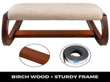 Ergonomic Kneeling Chair Wooden Neck Pain Relief Relieve Fatigue Wood Stool V952-DNGDSHTSKJ0000001V0