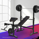 Everfit Weight Bench 10 in 1 Bench Press Home Gym Station 330kg Capacity FIT-I-BENCH-10IN1-BK