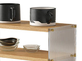 Coffee Mug Storage Shelf Stable Support Large Capacity Countertop Organizer for Living Room Bedroom V1294-YM0901-3117230289113