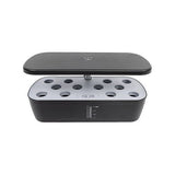 Hydroponics Plant Growing System 12 Pods Indoor Herb Garden Kit Led Light 4L Black V201-FDZ2412BL8AU
