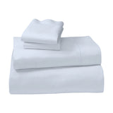 1000 Thread Count Cotton Rich Double Bed Sheet Set 4 Piece, Soft Feel Microfibre Blend, Solid C CVC-10DBL-PBU