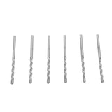 50PCS 1/8 Inch Drill Bits High Speed Steel Spiral Saw Bit Set for Wood and Plastic Cutting Silver V1294-YM0901-3114240123411