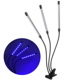 30W USB 3Tube Flexible LED Plant Grow Light Full Spectrum Grow Lamp with Clip for Indoor Plants V1294-YM0901-3119200076711