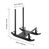 Weight Sled, Steel Power Sled, Fitness Strength Training Sleds for Athletic Exercise Speed V952-SZXQHSSYZTZD6BWW8002V0