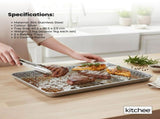Kitchee 40.5x30.5cm Oven Baking Tray Cooling Rack 4 Piece Stainless Steel V238-SUPDZ-42208860667984