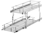 215 x 533 x 385mm Pull Out Cabinet Organizer, Heavy Duty Slide Out Pantry Shelves, Steel Roll Out V952-FZSLLDGGEC8YYL3H6V0