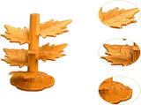 6 coasters in the shape of a maple leaf - heat-resistant and heat-insulating - suitable for dining V1259-DP01-BO-518