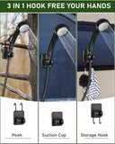 Portable shower pump, equipped with a rechargeable 6000mAh battery - outdoor shower, IPX7 V1106-DSZ-001-0025