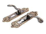 Door Handle Lock Set Aluminum Alloy European Style Universal Quiet Gate Lock for Bedroom Bathroom V1294-YM0901-3114250018211