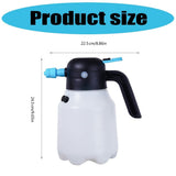 Cordless Foam Bottle Electric Foam Sprayer for Car Washing Garden Watering Home Cleaning 1.8L V1192-AZ-W-23652