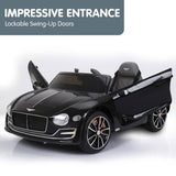 Kahuna Bentley Exp 12 Licensed Speed 6E Electric Kids Ride On Car - Black CAR-BEN-BK