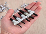 86-Piece Rivet Nut Tool Kit with Threaded Insert Hand Riveter Set for Steel, Aluminum & Metal, V1192-AZ-W-22227