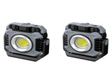 2pcs Portable LED Camping Tent Light Rechargeable Searchlight Outdoor Emergency Lighting Waterproof V1308-DSZKI-1092