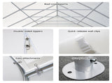 Wallaroo 7x12m Outdoor Event Marquee Gazebo Party Wedding Tent - White GAZ-CPT-712-YSN