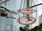 Squirrel Proof Bird Feeder With Large Capacity For Outdoor Garden Wild Bird Watching And Attracting V1369-AZ3-W-25186