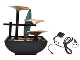 Wrought Iron Flowing Water Ornaments Fountain Feng Shui Ornaments for Home TV Cabinet Office V1294-YM0710-3115210155912