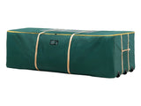 Jingle Jollys Christmas Tree Storage Bag Up to 10ft Visible Handle Wheels Green XM-TR-BAG-3ROLLER-GR